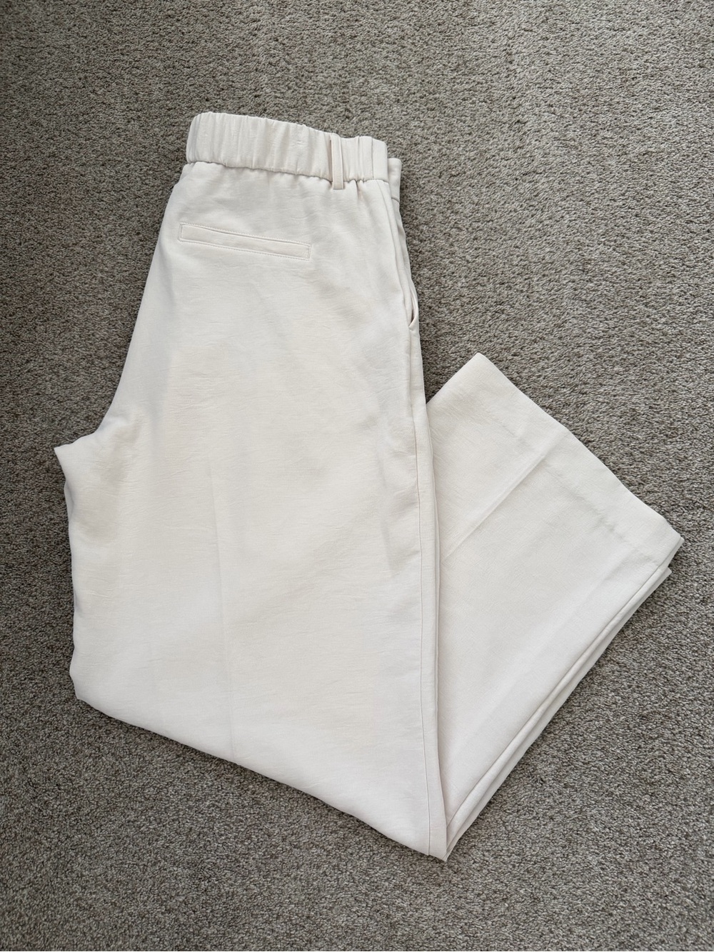 A new day cream trousers